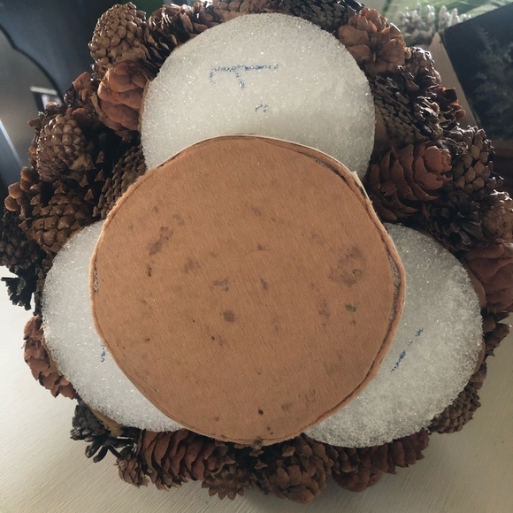 BEAUTIFUL VINTAGE HANDMADE PINECONE CHRISTMAS TREE 12" - Picture 7 of 7